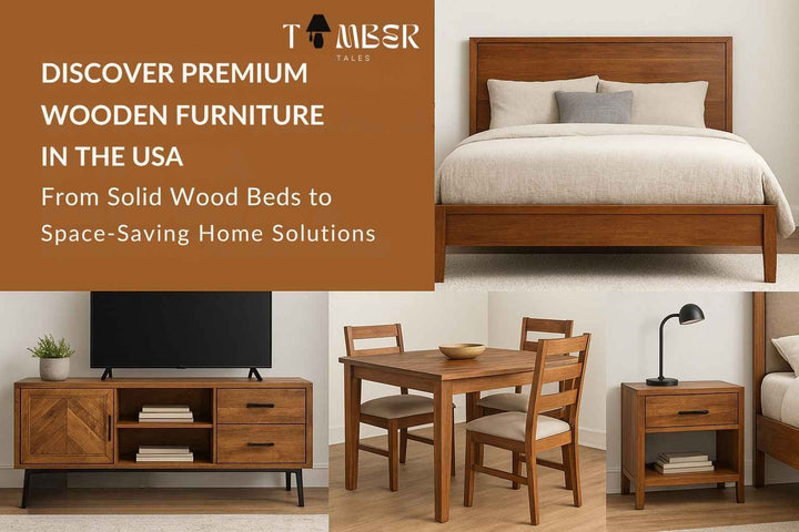 Top Wooden Furniture Trends in USA – From Solid Wood Beds to Eco-Friendly Dining Sets