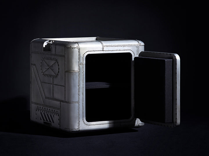 Faddish Metal Aluminium Sheet Side Cabinets Storage Cabinet Living Room