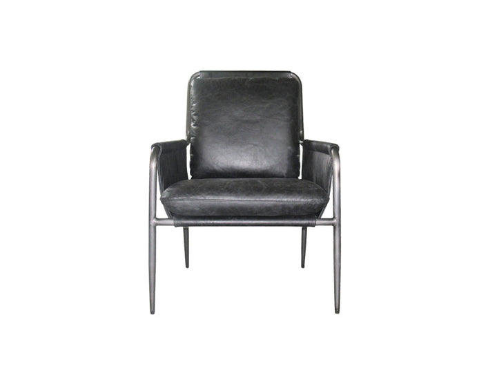 Leisure Chair,Genuine Leather Chair,Dining Chair With Arms