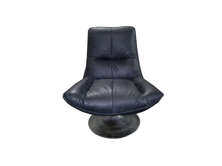 Antique High Back Chair,Chair With Circle Base,Office Chair