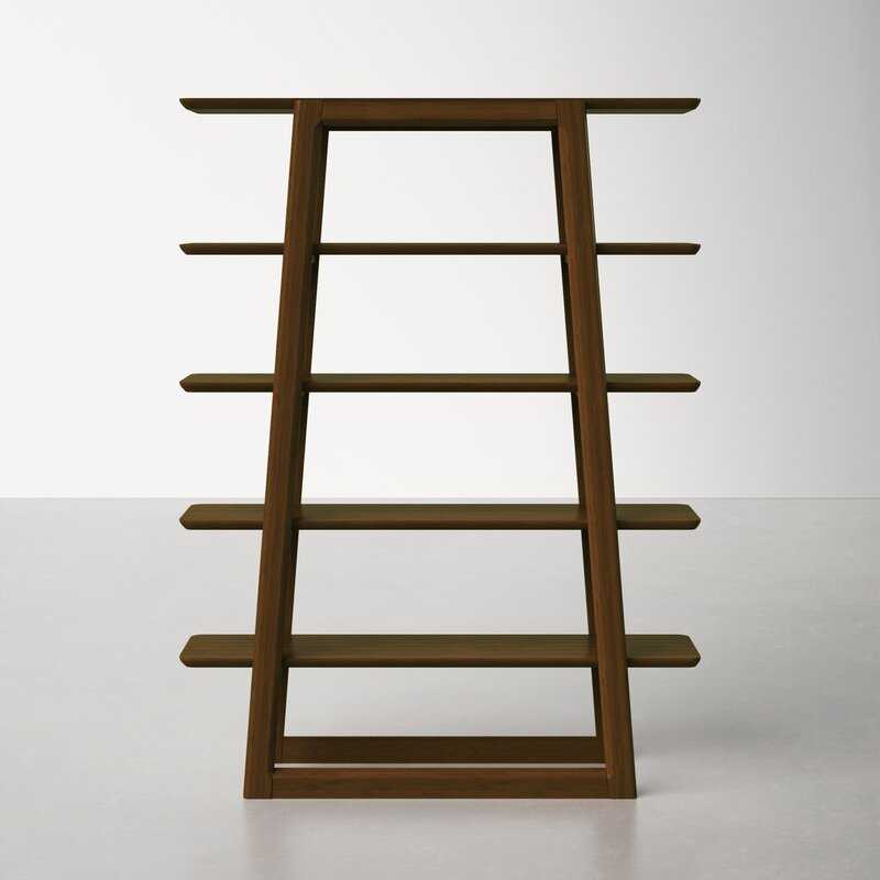 Black Walnut Franklin Etagere Bookcase