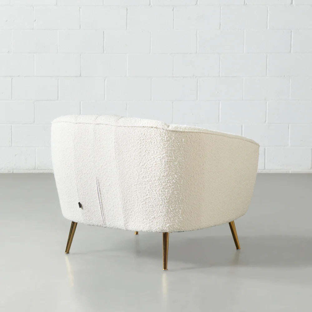 AUDREY - Cream Fabric Chair