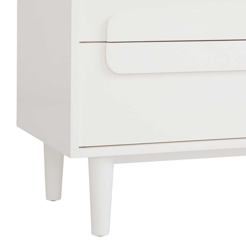 White Jason 6-Drawer Kids Dresser