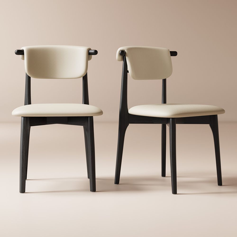 Nordic Crest Upholstered Chair
