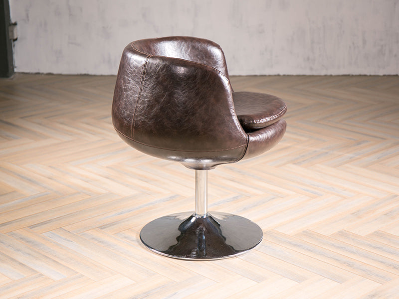 Aluminum Metal Frame Bar Stool Chair, High Quality Leather Dining Chairs