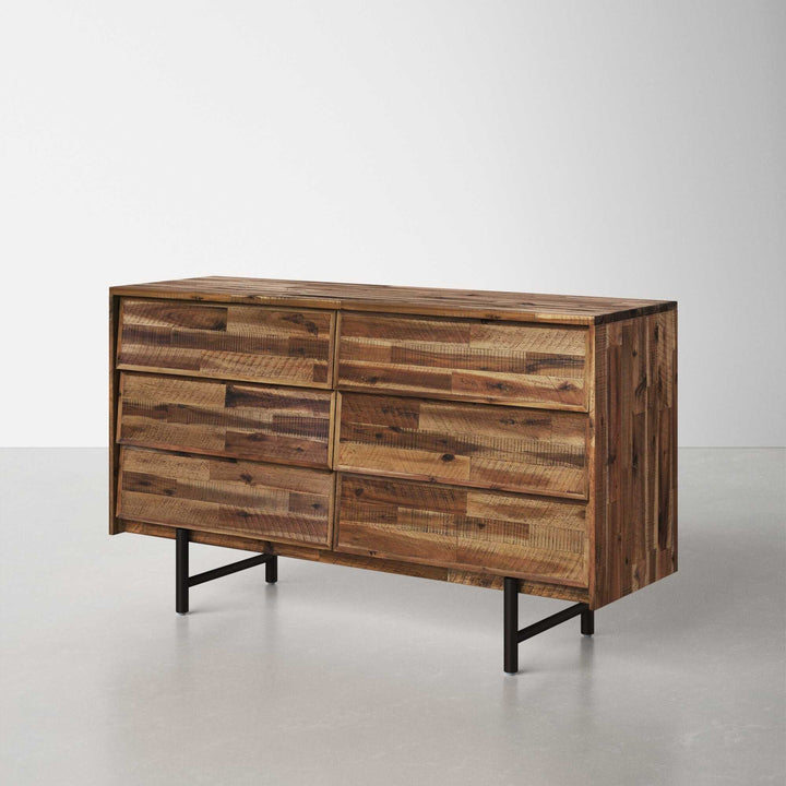 Evan 6 Drawer Dresser Chest