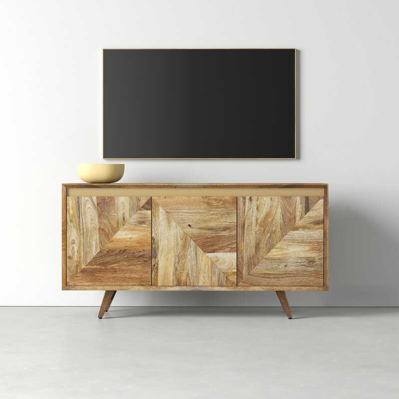 Alijah Mango Solid Wood TV Stand