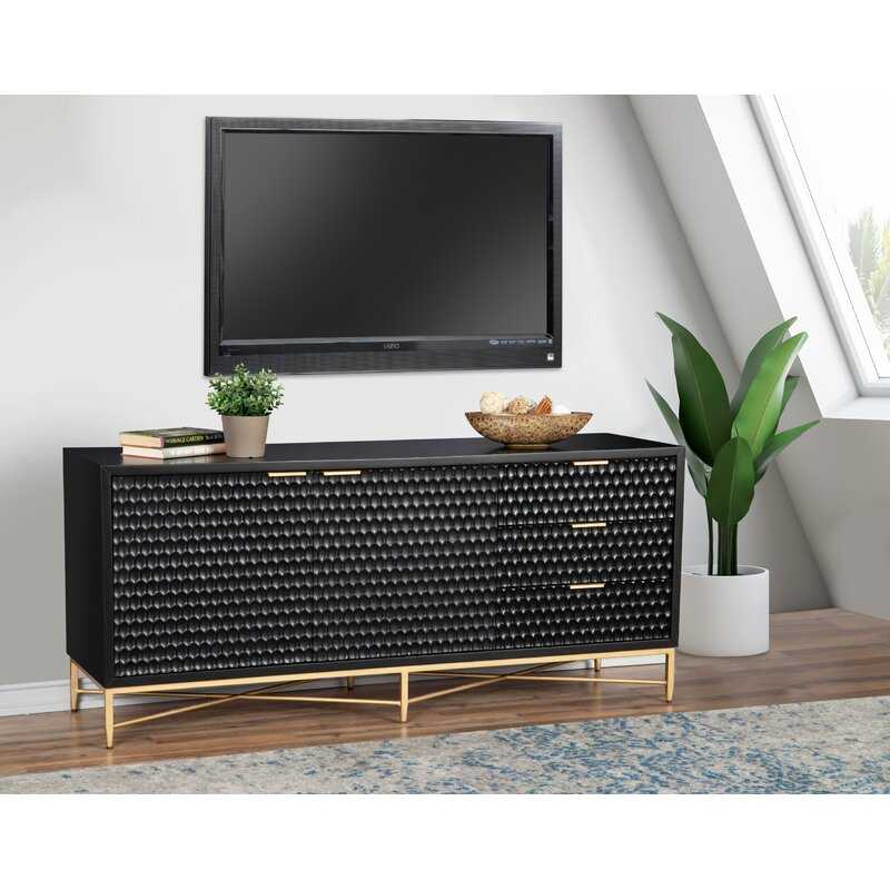 Black Edgar TV Stand