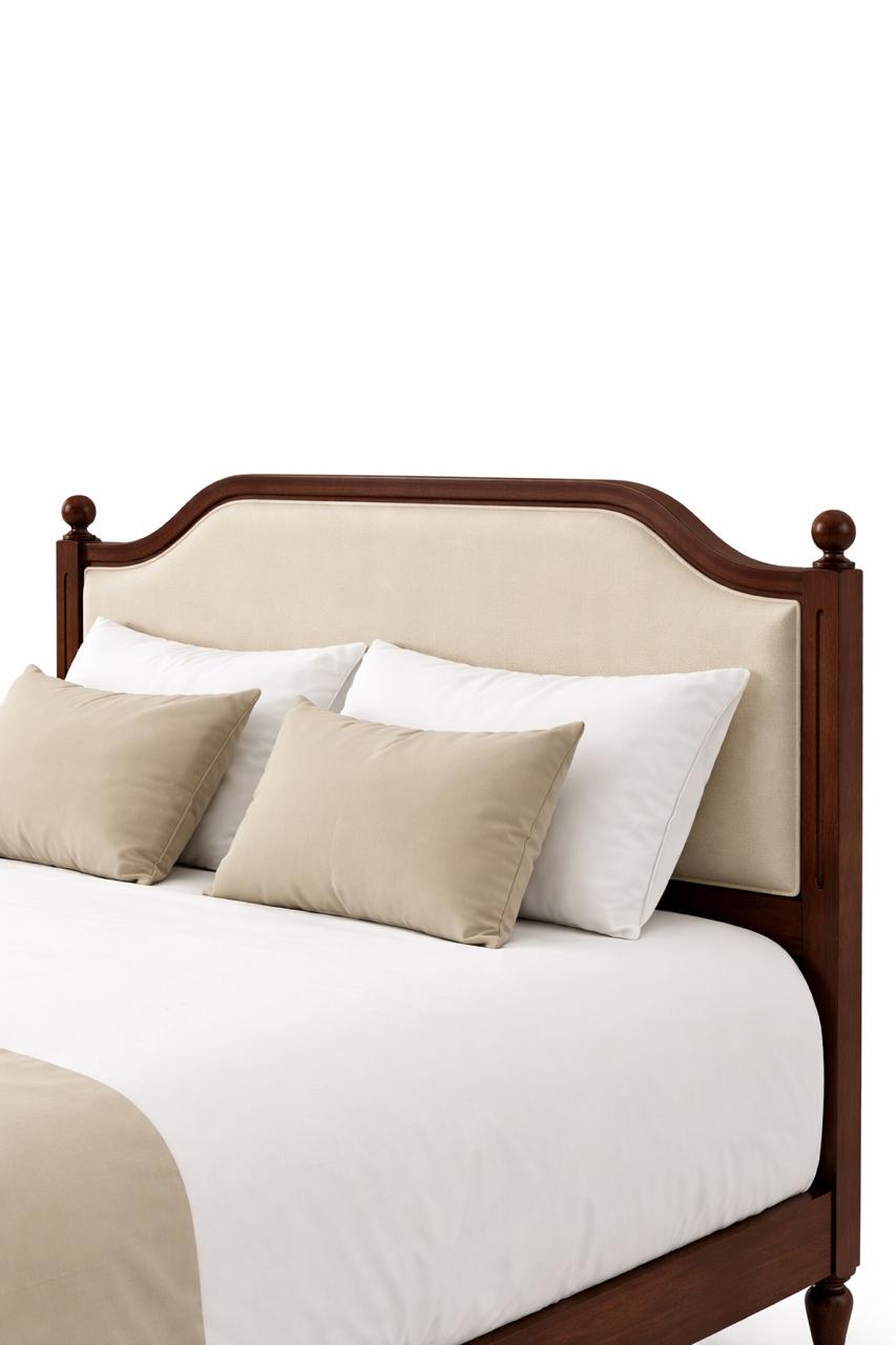 Regal Comfort Upholstered Wooden Bed