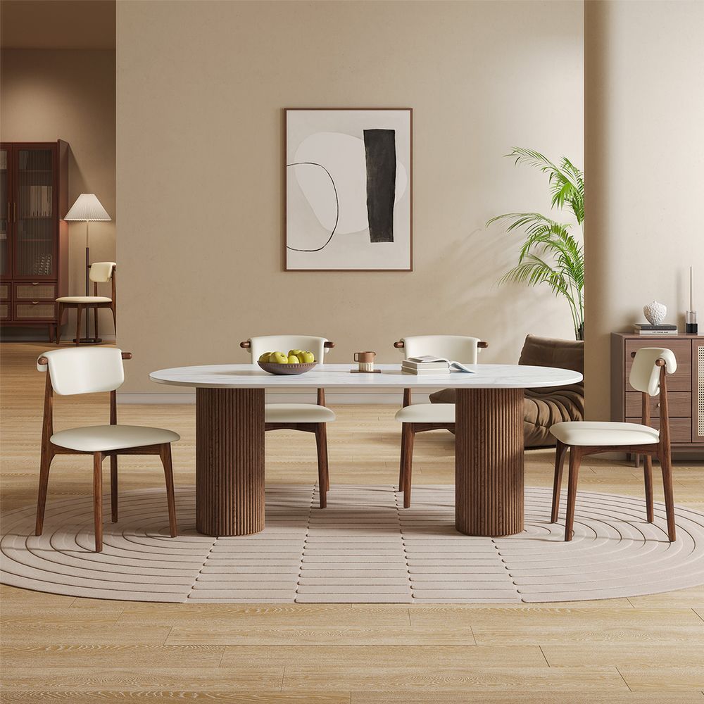 Nordic Crest Upholstered Chair