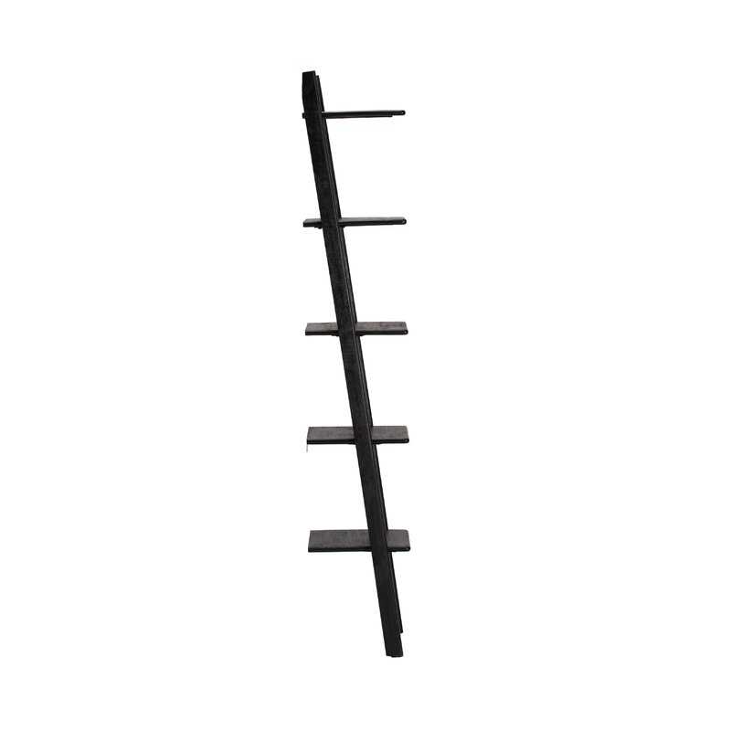 Black Noel Ladder Bookcase