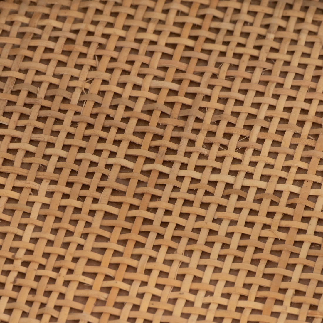 Jerry Natural Wood and Rattan End Table