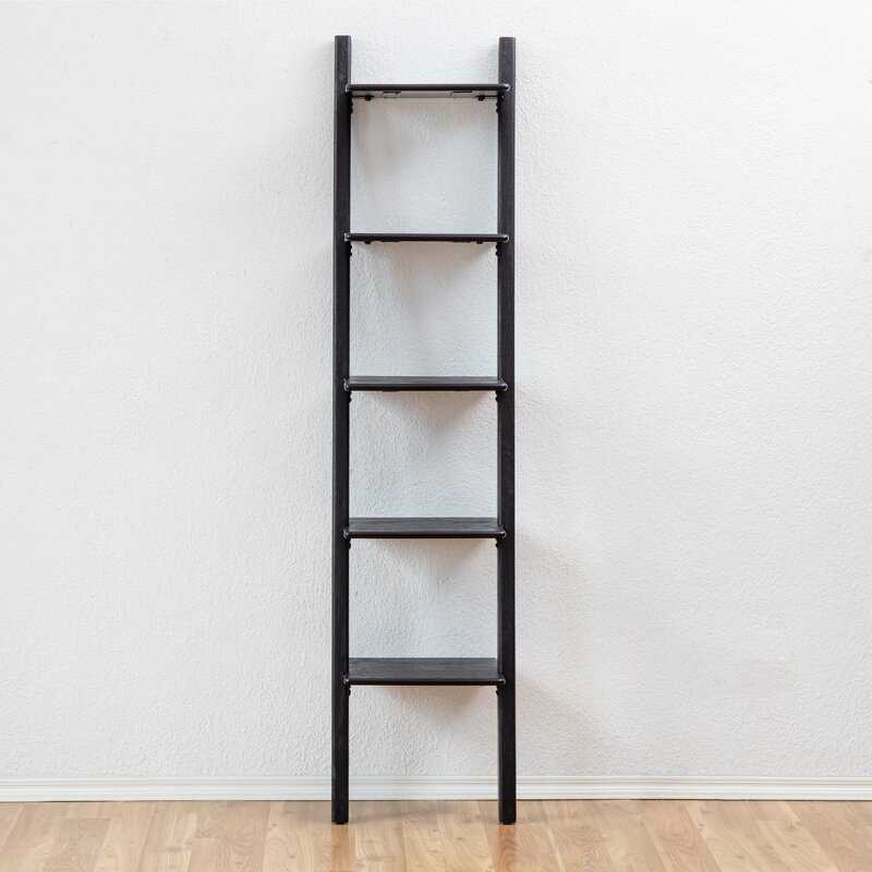 Black Noel Ladder Bookcase