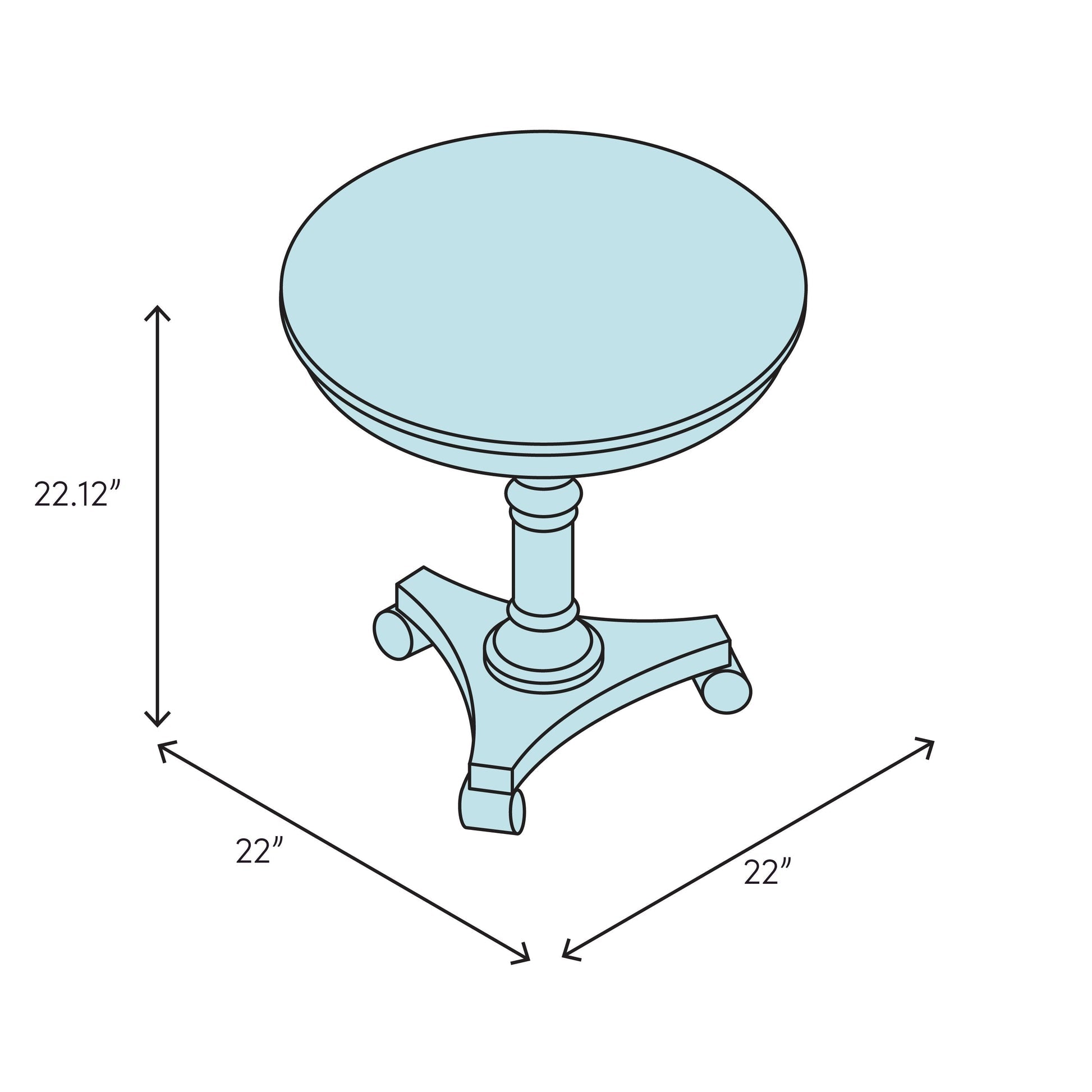 Cruz End Table