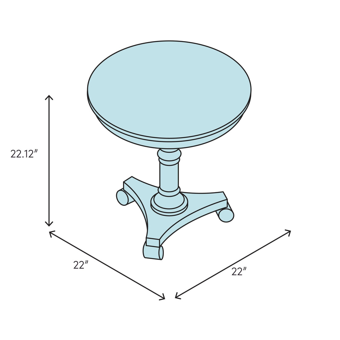 Cruz End Table