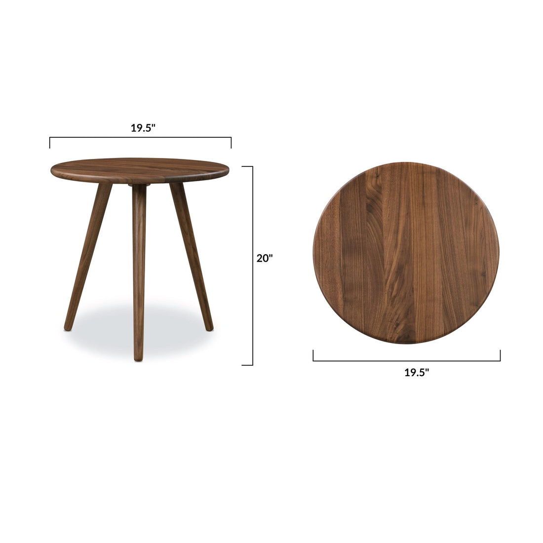 Jaden Solid Wood End Table