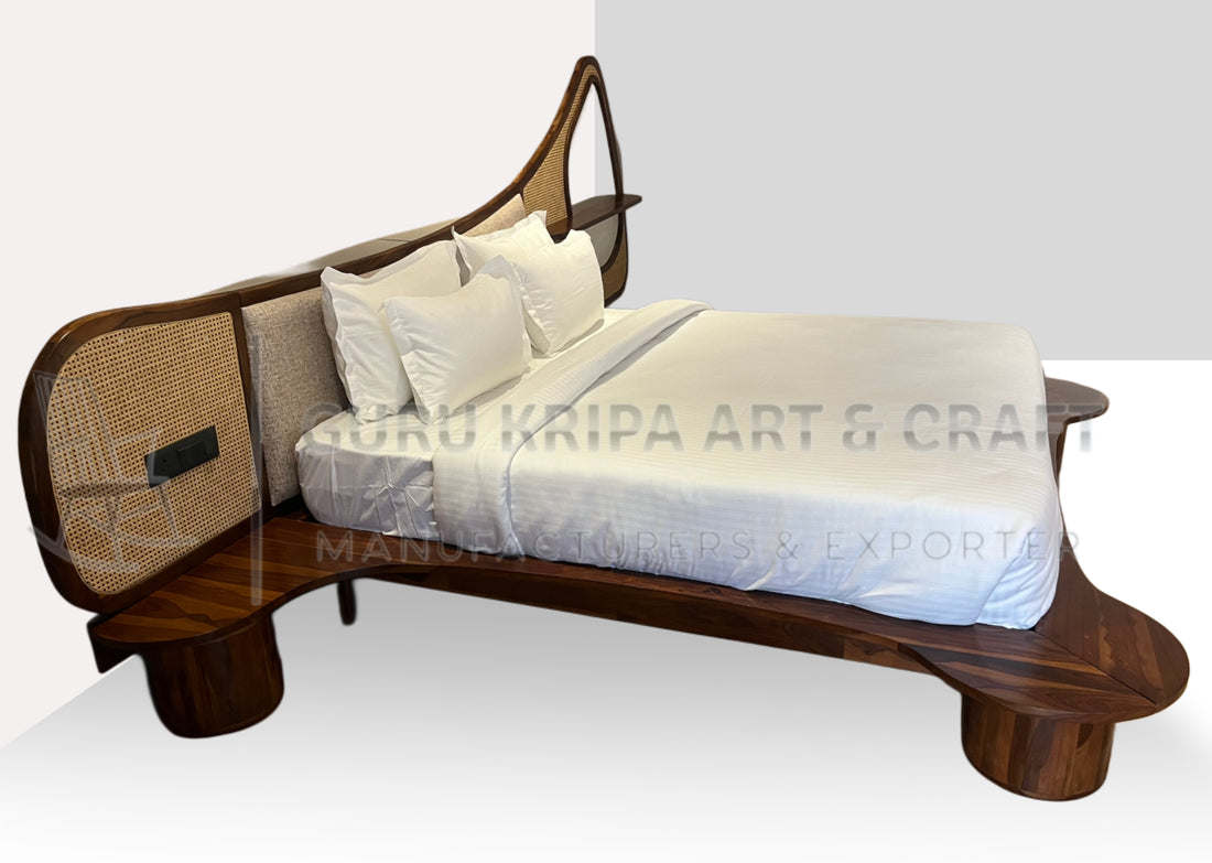 Elara Cane Signature Bed