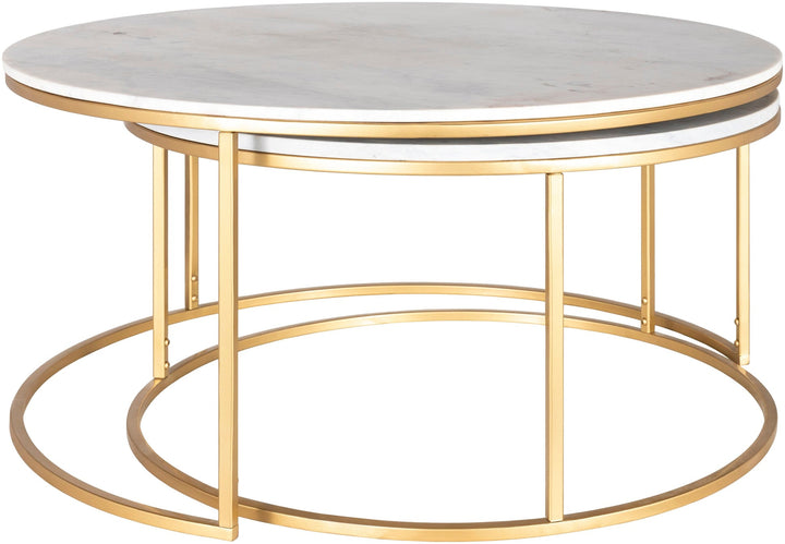 Zayn Genuine Marble Coffee Table