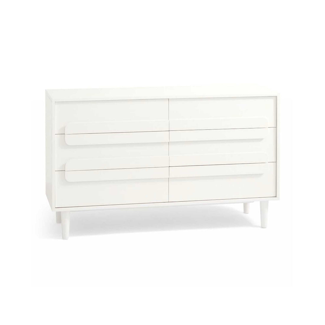 White Jason 6-Drawer Kids Dresser
