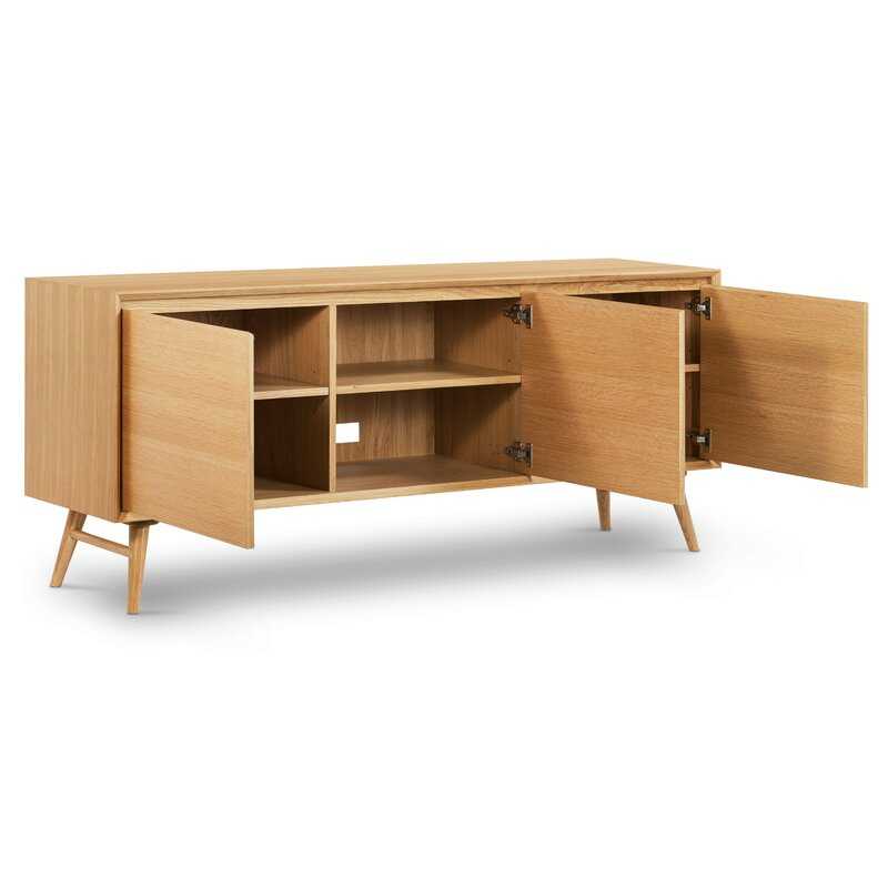 Oak Baylor Buffet Table