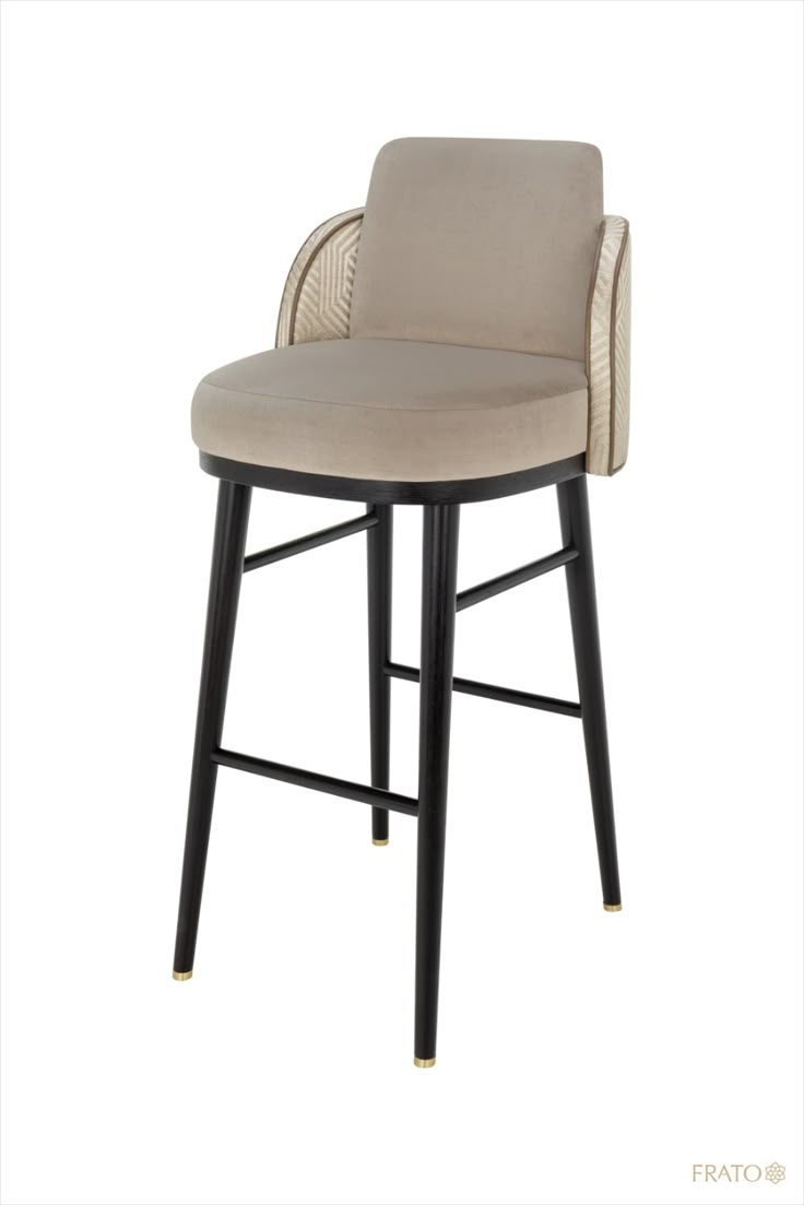 Noir Luxe Bar Chair