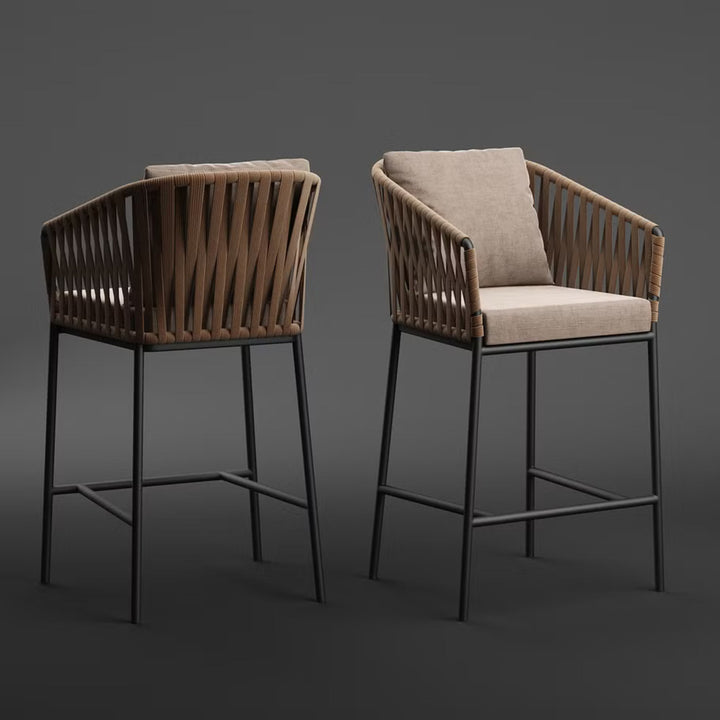 Verona Woven Bar Chair