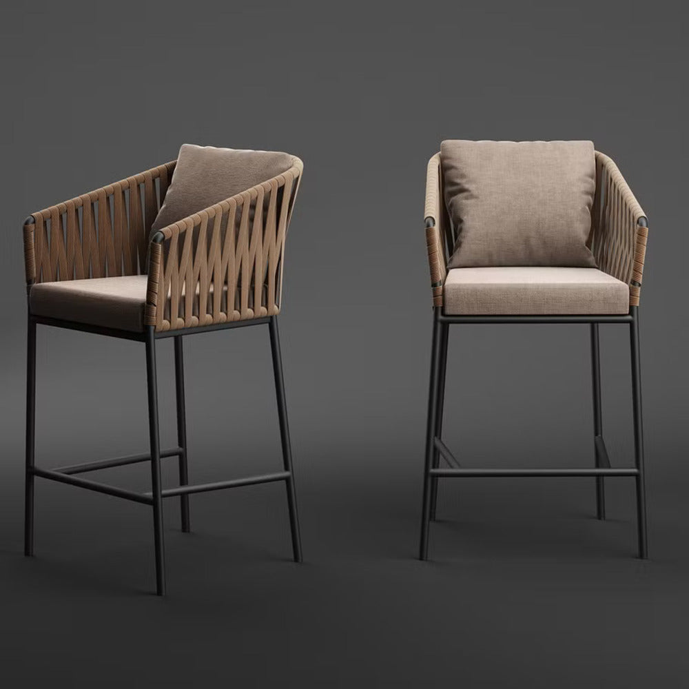 Verona Woven Bar Chair