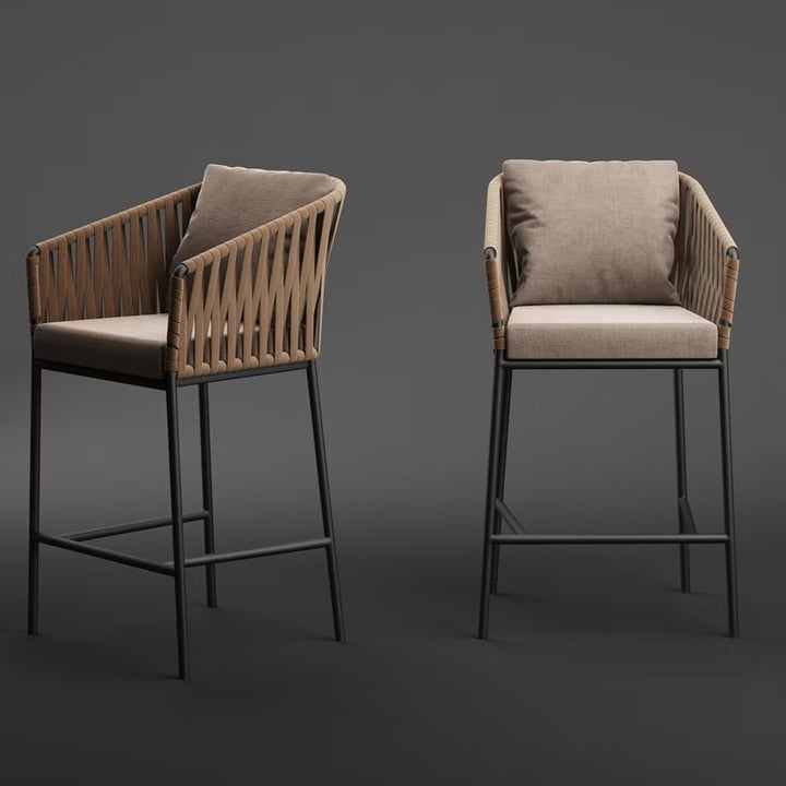 Verona Woven Bar Chair