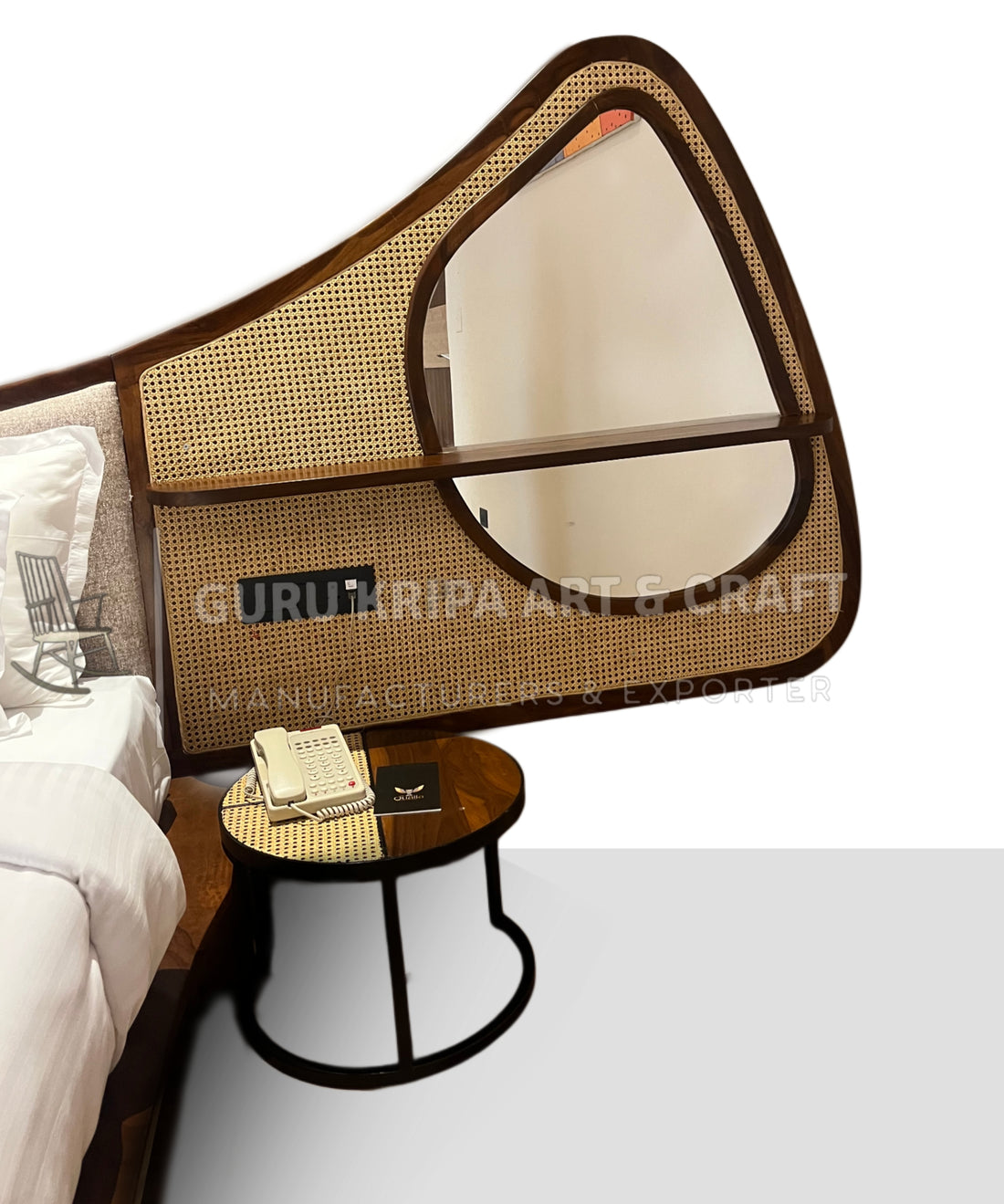 Elara Cane Signature Bed