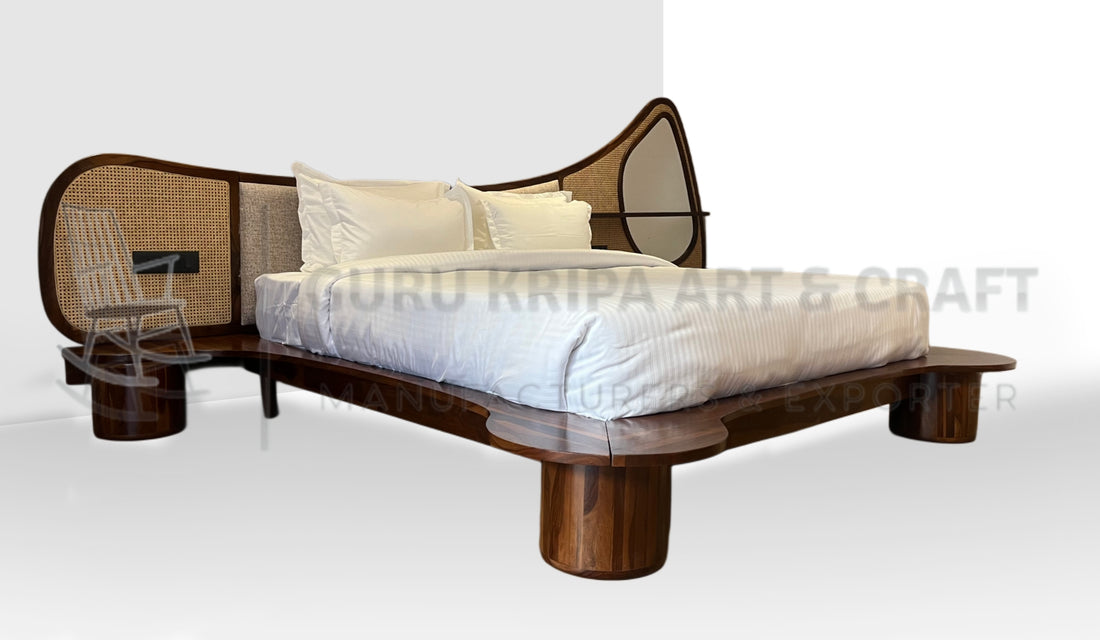 Elara Cane Signature Bed