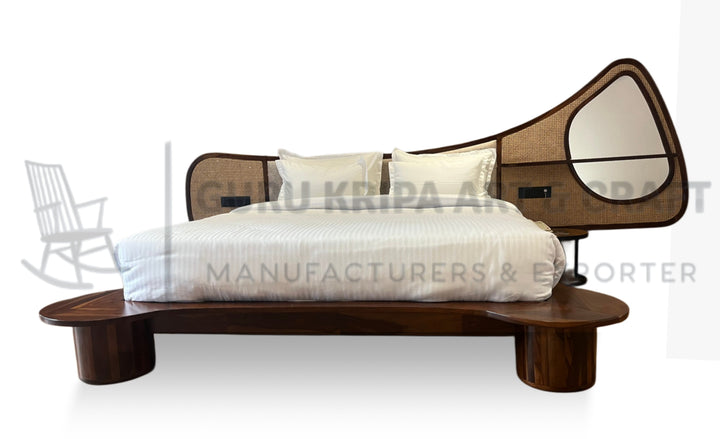 Elara Cane Signature Bed