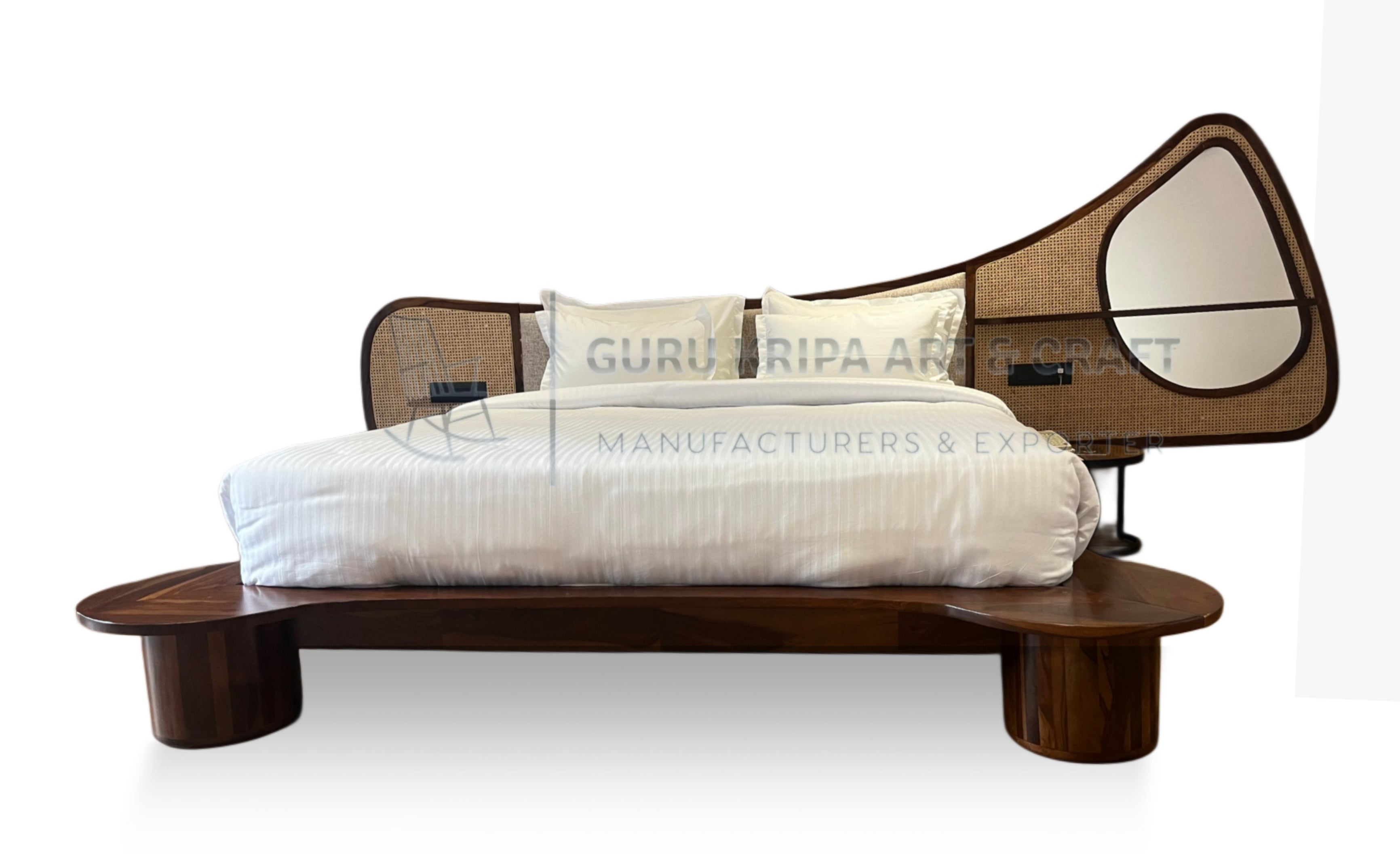 Elara Cane Signature Bed