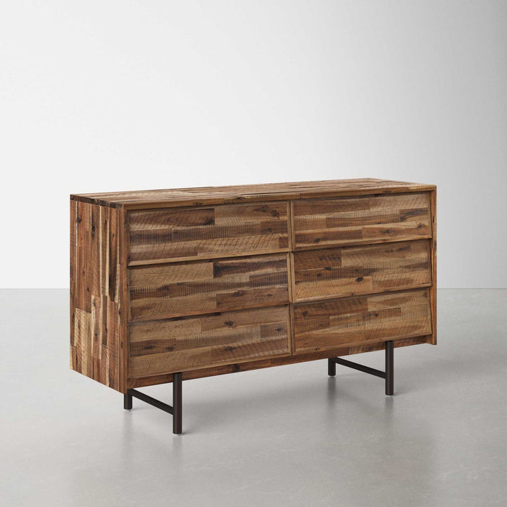 Evan 6 Drawer Dresser Chest