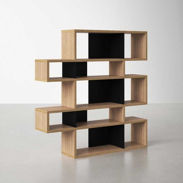 Tatum Geometric Bookcase