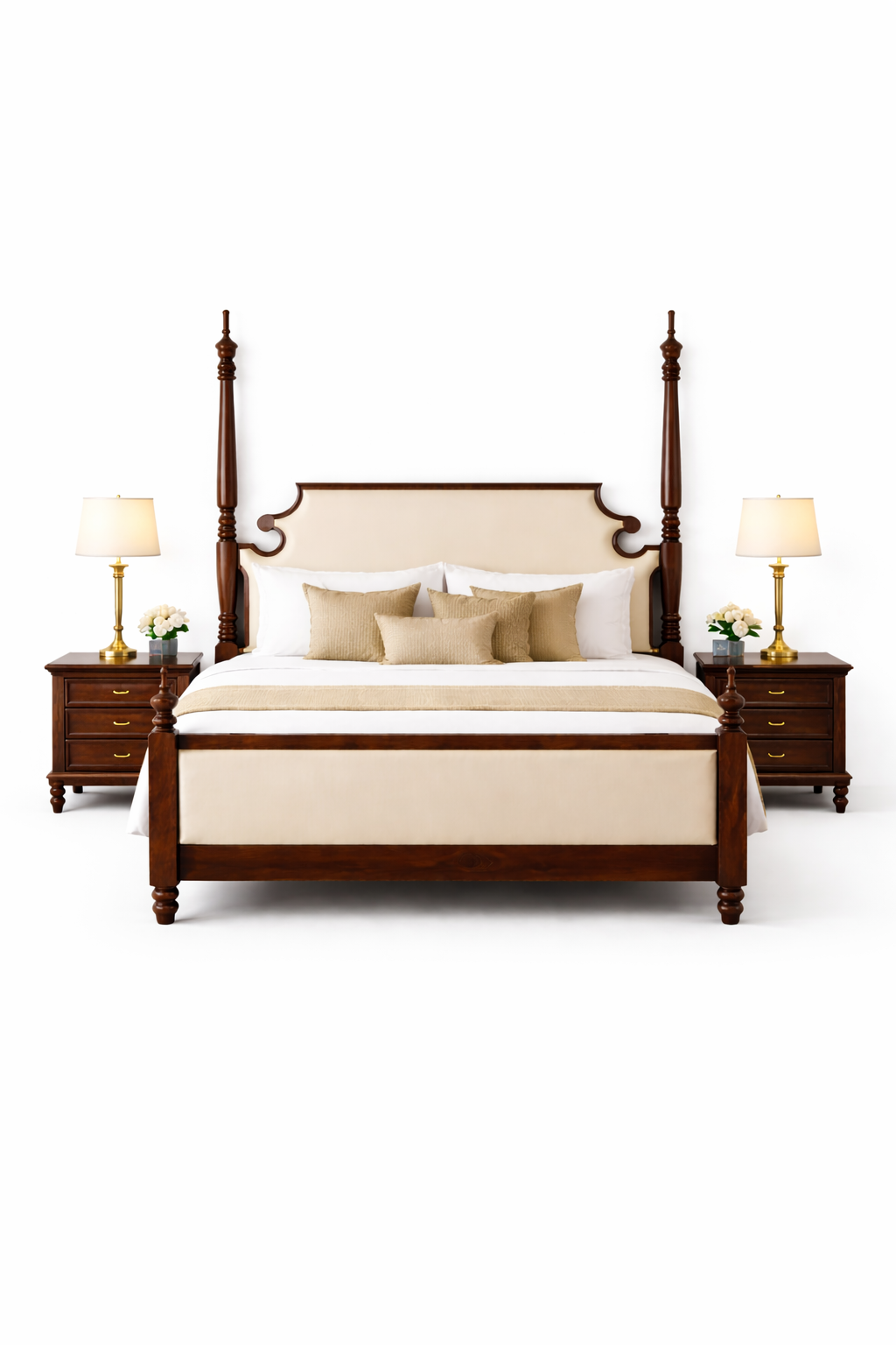 The Monarch Suite Indian Rose Wood Bed