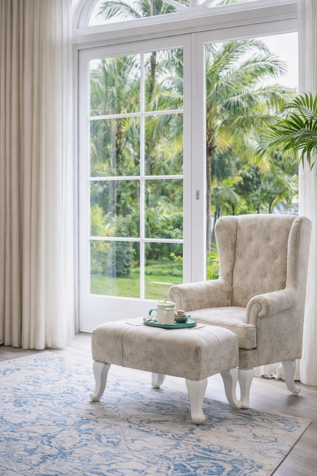 Royal Comfort Wing Chair Set&nbsp;