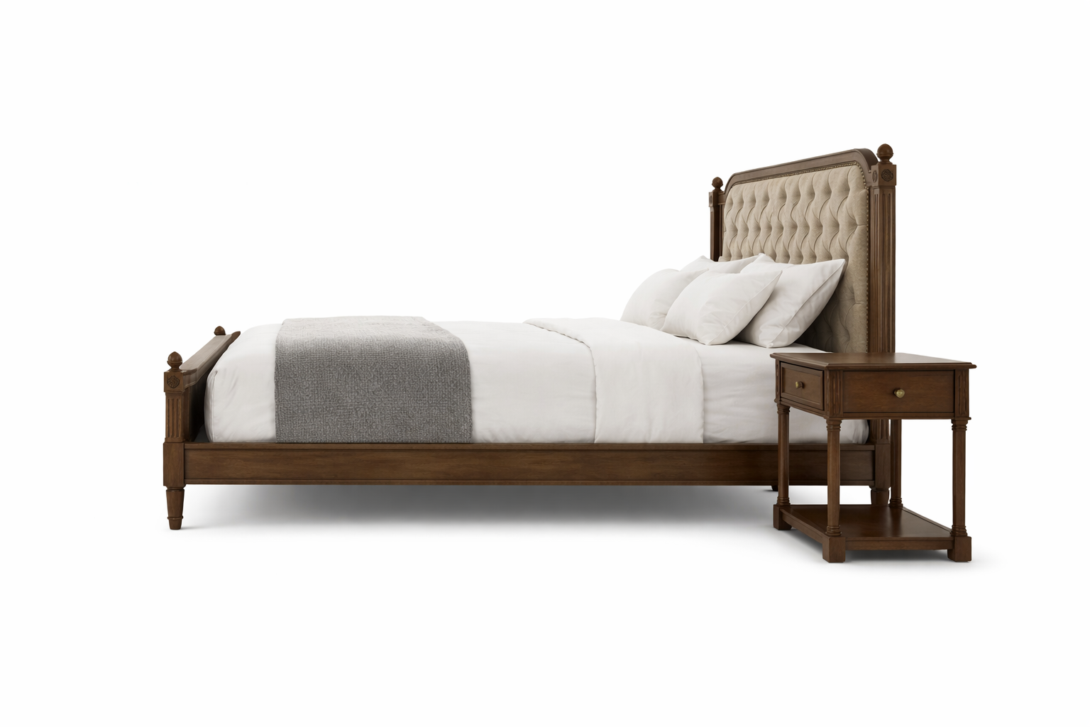 The Victorian Grace Boutique Indian Rose wood Bed