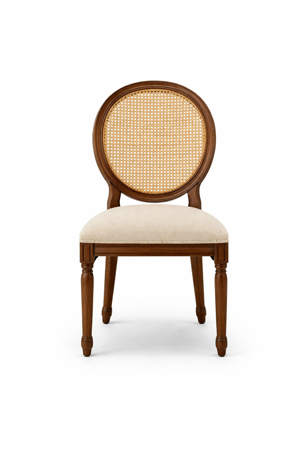 Royal Cane Back Upholstered Dining Chair