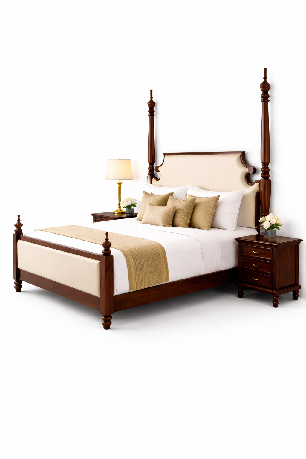 The Monarch Suite Indian Rose Wood Bed
