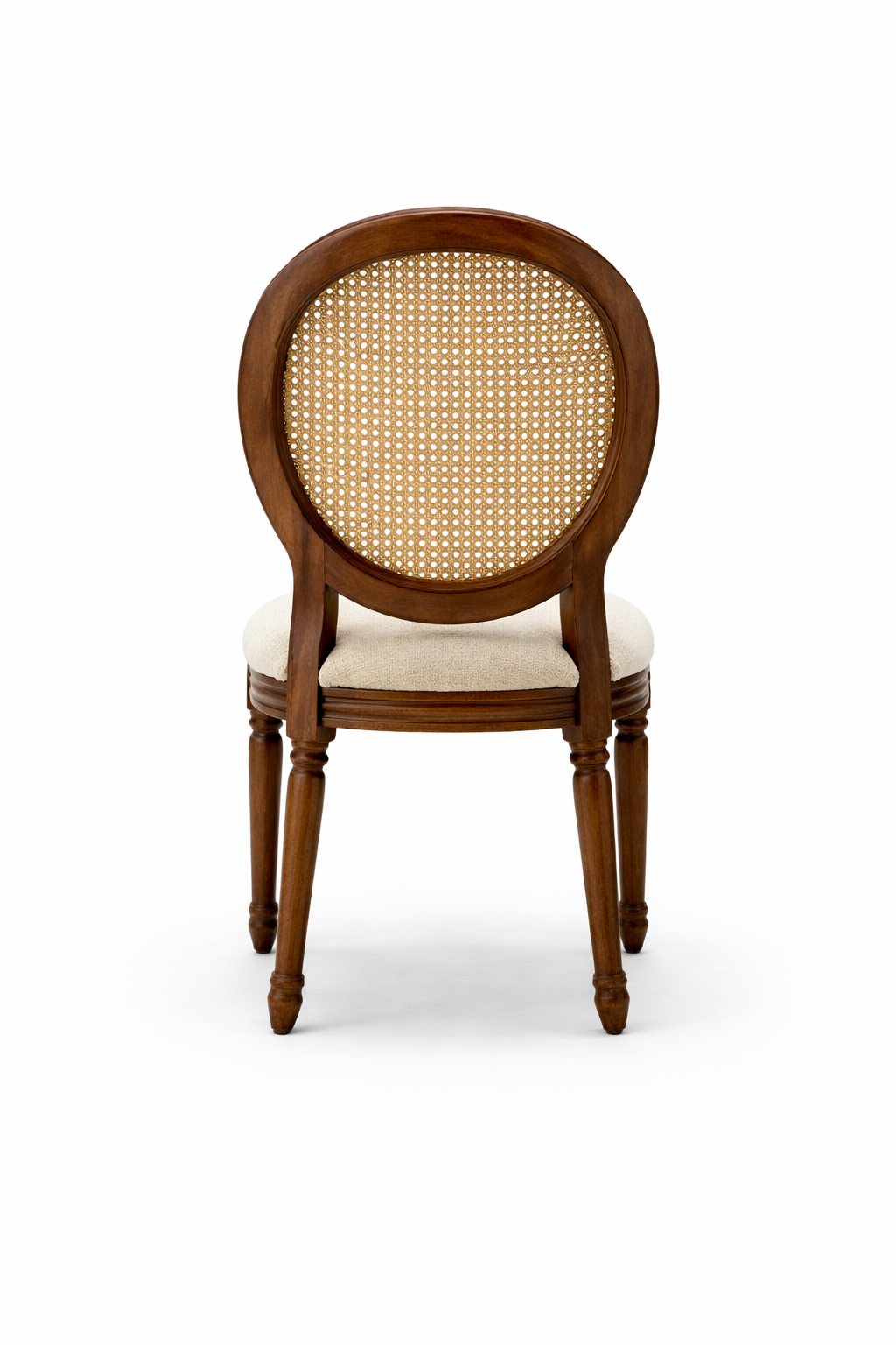 Royal Cane Back Upholstered Dining Chair
