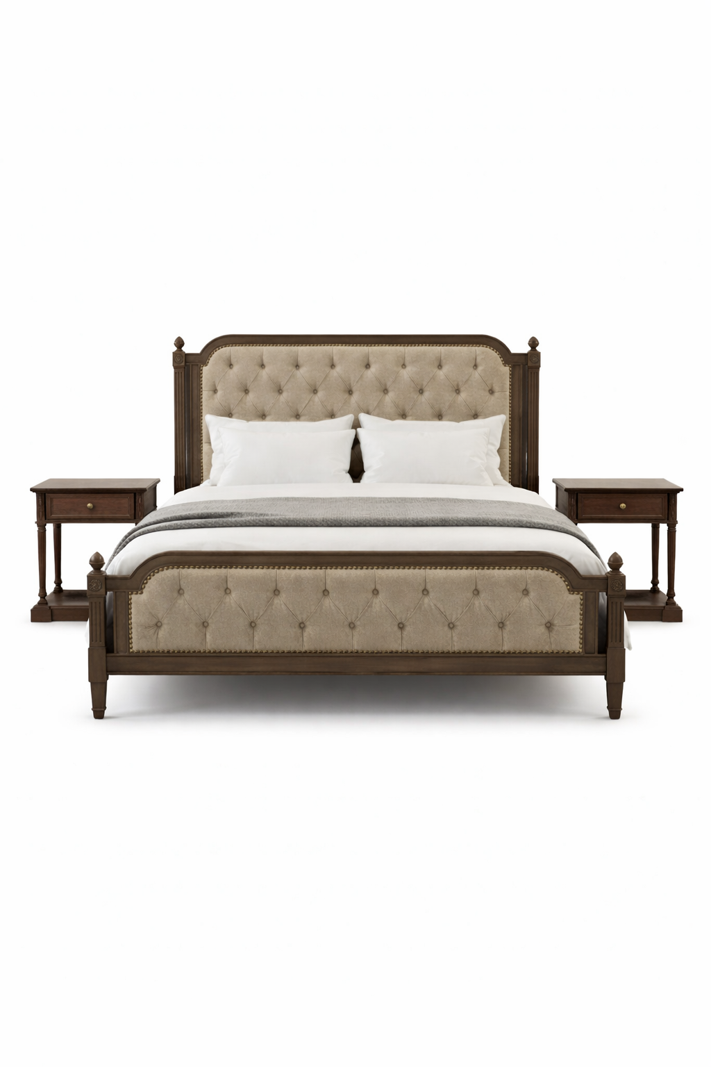 The Victorian Grace Boutique Indian Rose wood Bed