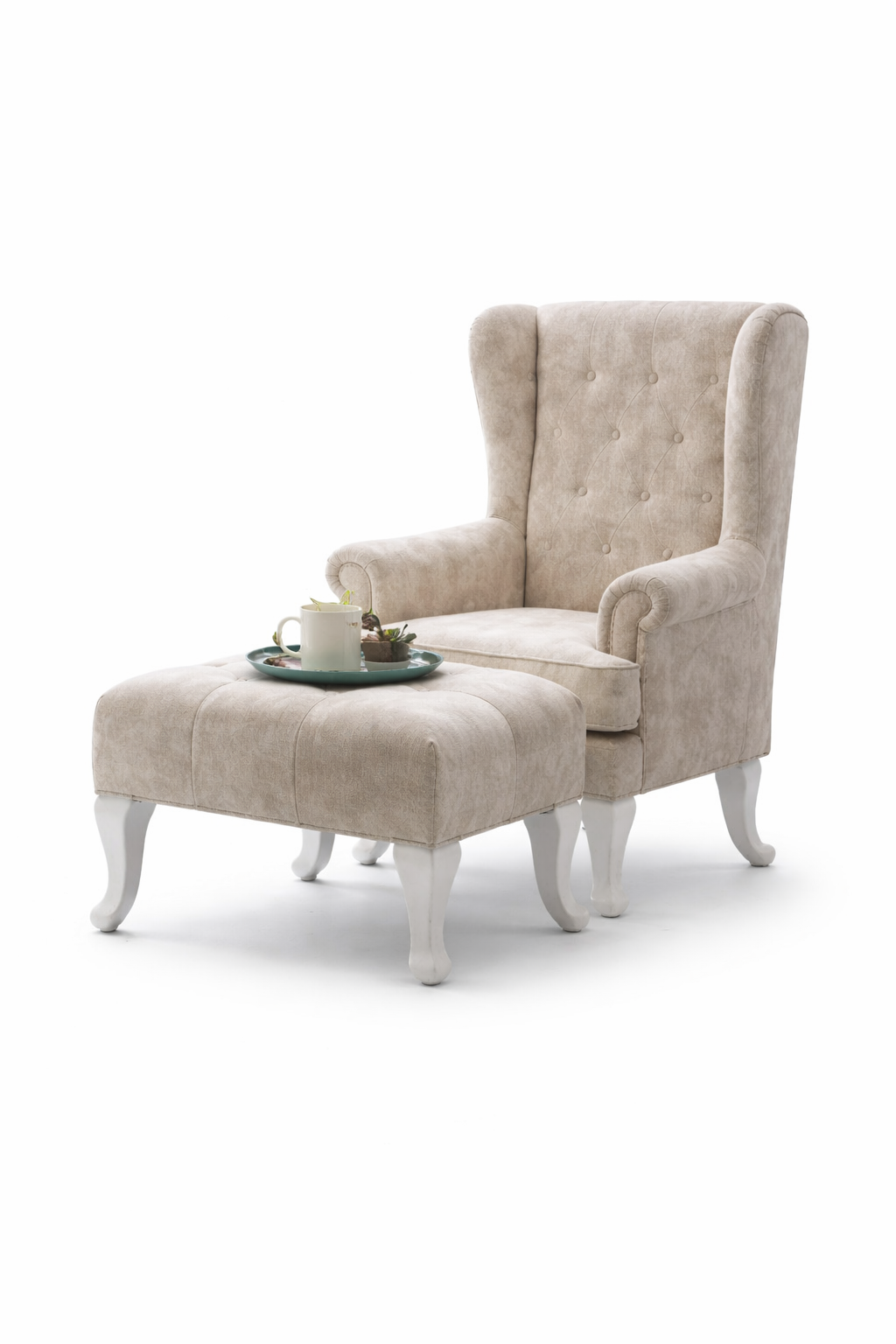 Royal Comfort Wing Chair Set&nbsp;
