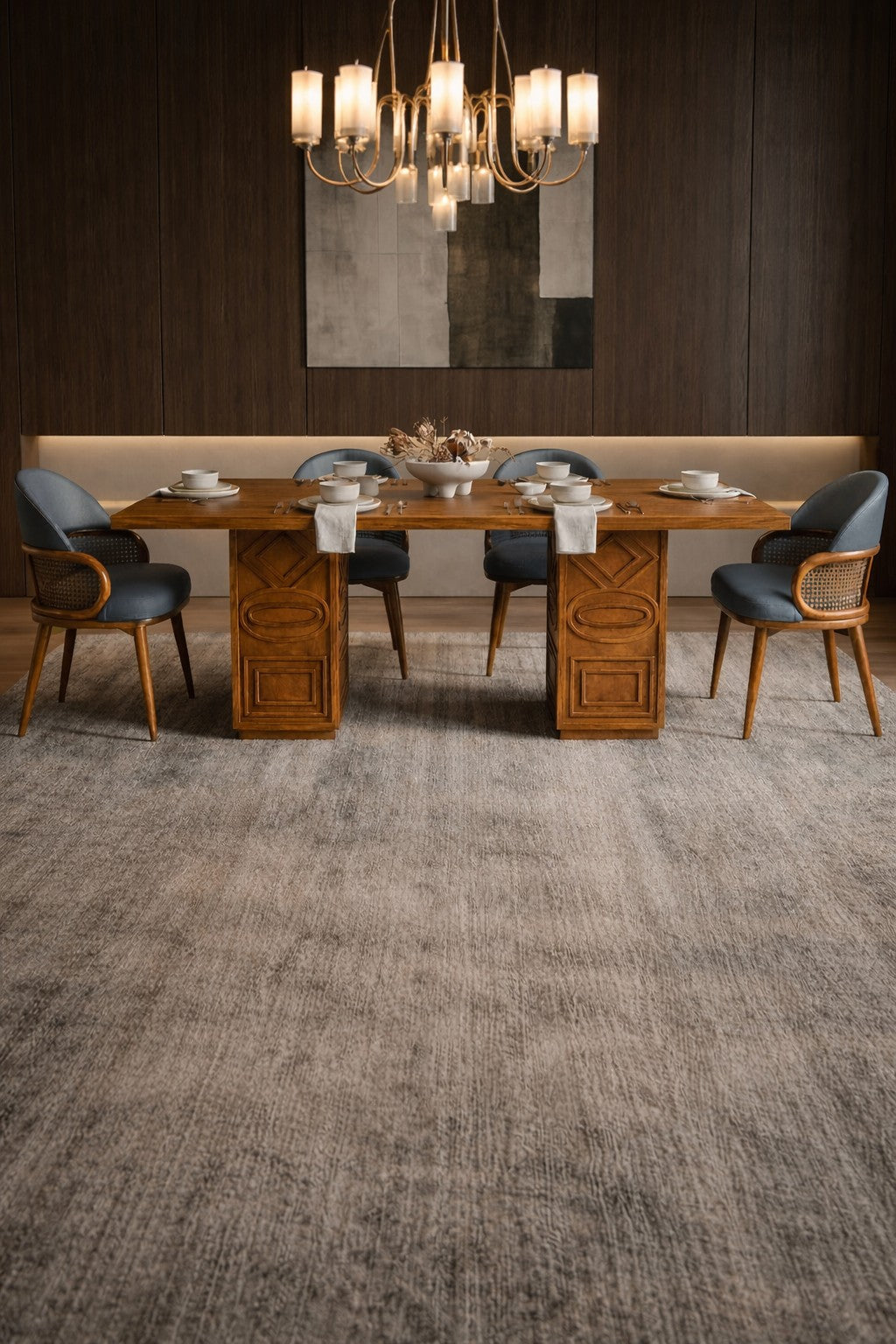 Oslo Luxe Cane Dining Chair