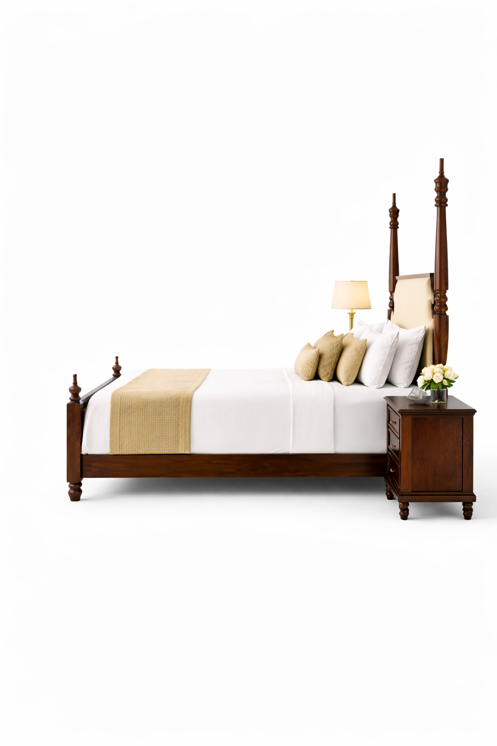 The Monarch Suite Indian Rose Wood Bed